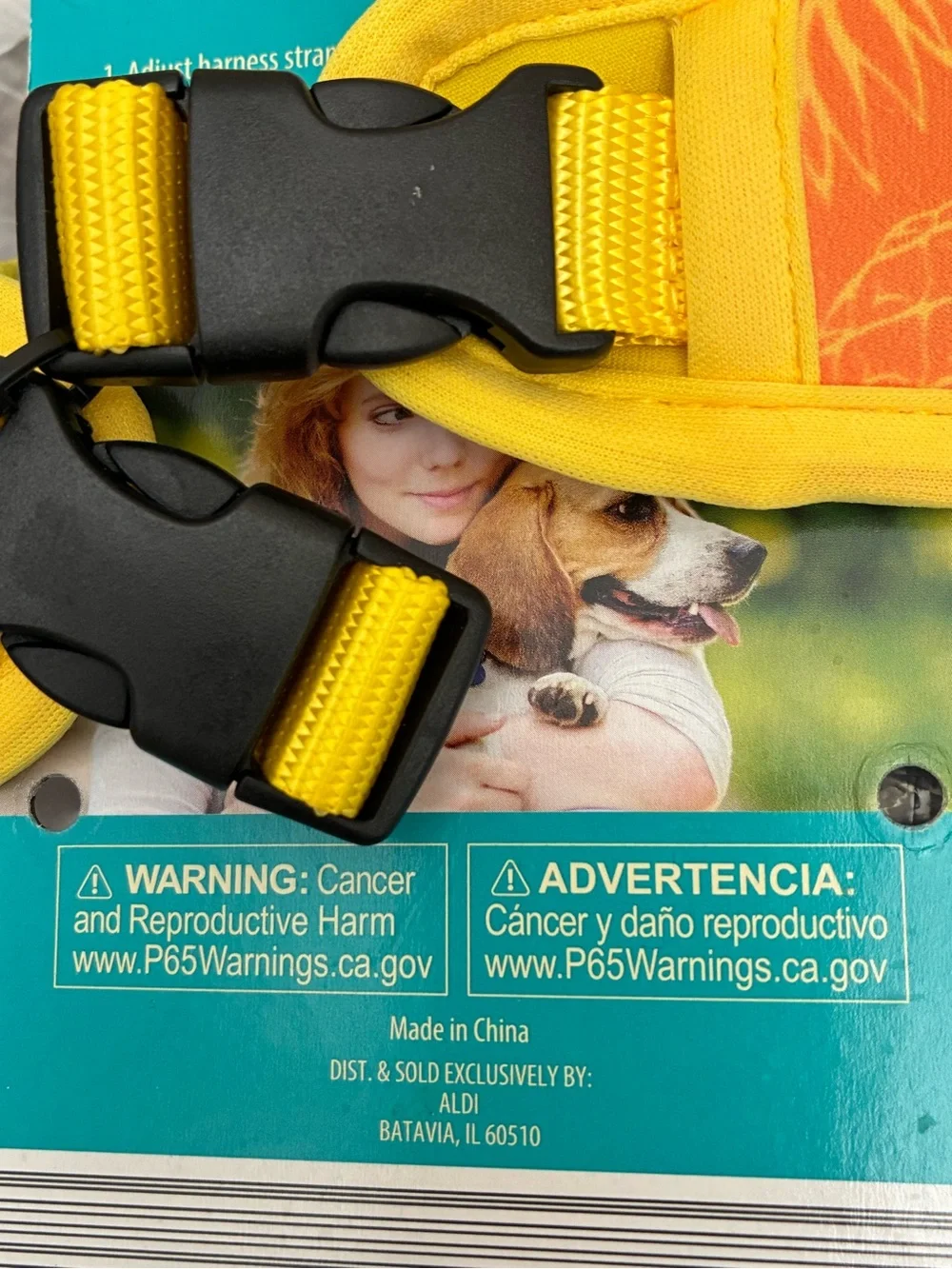 Heart to Tail Reversible Dog Pet Harness Size Medium Pineapples NEW